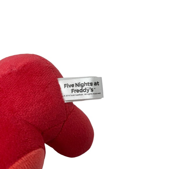 Funko Five Nights at Freddy's 2016 ‎ 8" Foxy Pirate Red FNAF Stuffed Toy Plush - Picture 3 of 6